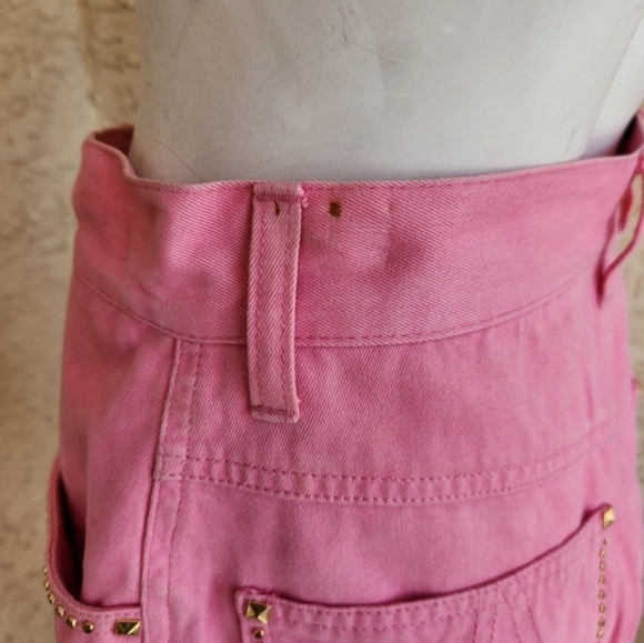 Vintage Laurel‎ Pink Jean skirt - Picture 8 of 12
